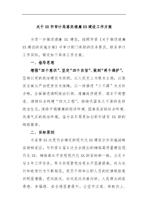 关于XX市审计局落实清廉XX建设工作方案