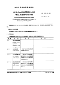 GB6809-4-89往复式内燃机零部件术语增压及进排