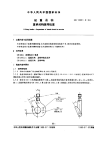 GB10051-3-88起重吊钩直柄吊钩使用检查