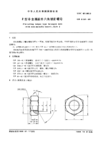 GB6182-862型非金属嵌件六角锁紧螺母