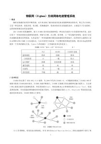 物联网(Zigbee)无线网络电能管理系统