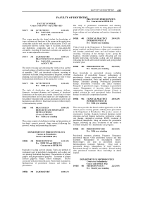 423FACULTY OF DENTISTRY