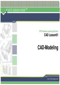 CAD_lesson01_ENG{压铸模流道设计和分析软件castdesig