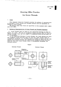 JIS B0002-1982 螺纹画法