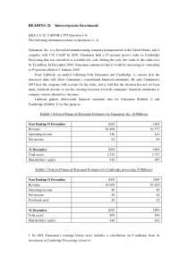 0906BJCFA二级强化班-财务报表分析-演示习题