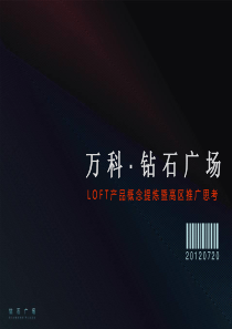 黑蚁-XXXX7万科钻石广场loft及写字楼推广