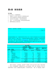 【经管励志】财务会计--第1章财务报表