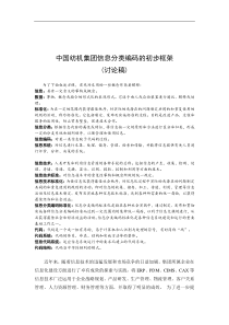 中国纺织集团信息分类与编码初步框架 (doc 17)