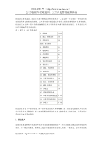 收益表（综合财务报表）