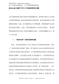 新企业会计制度下的几个风险投资财务问题(DOC 6)