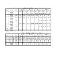 投资财务分析表（8P）