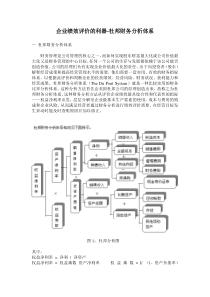 杜邦财务分析体系