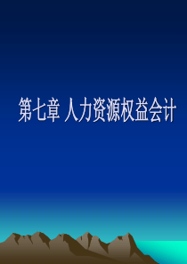 7人力资源权益会计