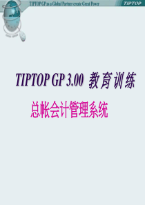 tiptop总帐会计管理系统