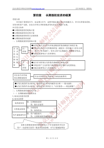 XXXX会计注协培训应试速成班讲义 第四章 长期股权投资 串讲