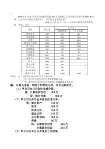 XXXX年中央电大会计高级财务会计任务1-4