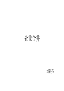 《高级财务会计》谢瑞峰主编企业合并专题