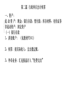 【东北大学秦皇岛分校】行政单位会计