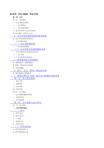 会计从业资格知识