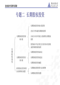 会计实务与实验-长期股权投资