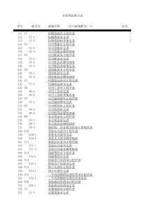 会计师事务所负债类底稿