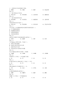 会计电算化单选题文档