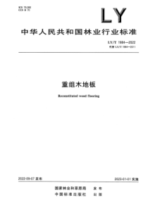 LYT 1984-2022 正式版 重组木地板 