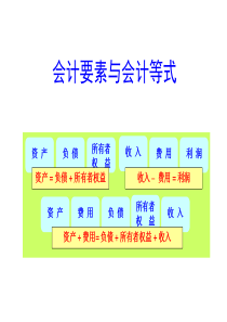 会计等式