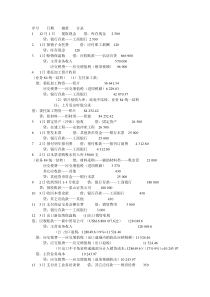 新编会计模拟实习