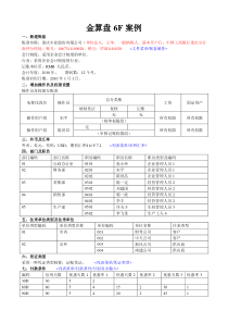 金算盘6F案例(重庆会计电算化)