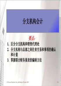 高级财务会计分支机构会计