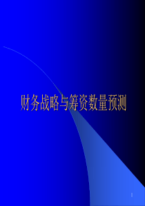 财务战略与筹资数量预测(PPT 48页)