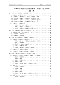 上海招行对公业务营销、风险控制指引细则