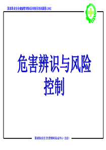 危害辨识与风险控制(PPT61)(1)