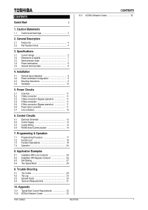 Toshiba TMS7 Users Manual