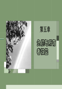 第五章负债部分