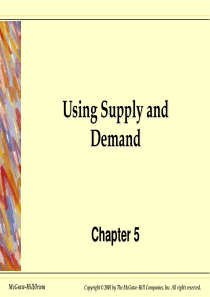 chap005UsingSupplyandDemand(中级微观经济学-江西