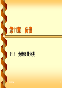 负债及其分类（PPT118页）