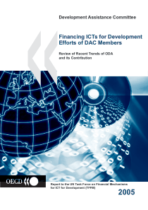 《联合国DAC成员的ICT开发融资报告》