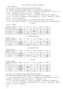 会计从业资格考试基础综合练习