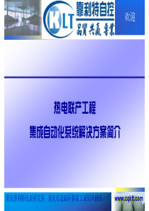 热电联产控制系统应用内部培训