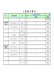 1给排水工程量计算