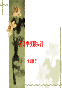 会计实训教程