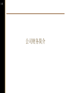 公司财务简介(PPT36)(1)