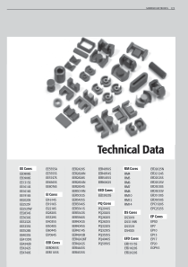 core Technical Data