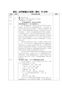 如何看懂财务报（讲师手册）