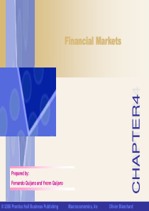 布兰查德宏观经济学 第四版 ppt 第04章