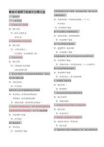 新会计准则下会计分录大全（DOC75页）