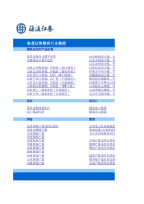 海通证券煤炭行业数据跟踪周报XXXX1208