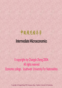 微观经济学Microeconomics